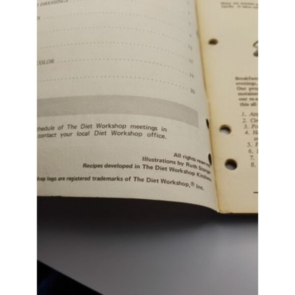 More Recipes 3 From The Kitchen Of The Diet Workshop Cookbook 1977 Paperback - Picture 13 of 15